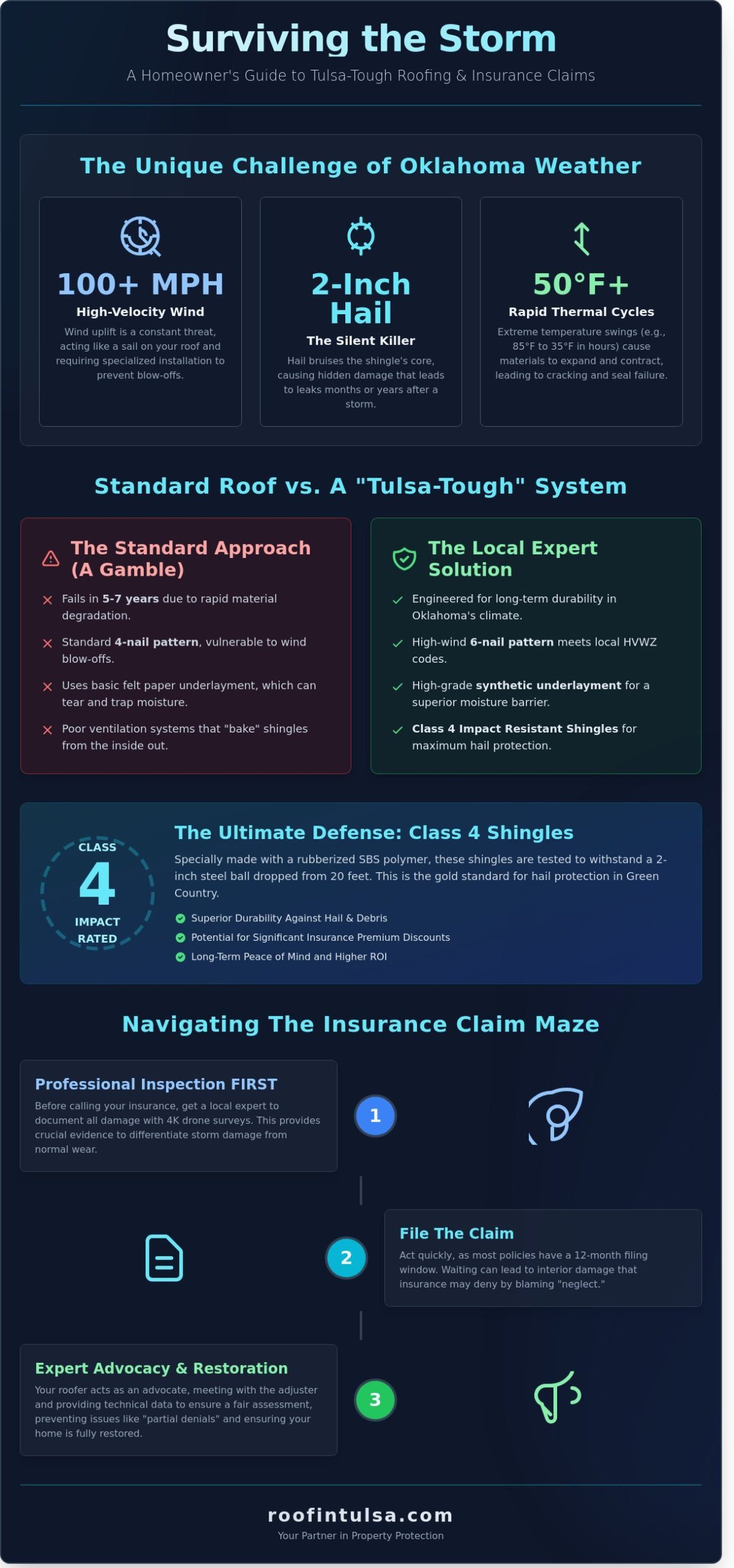 Tulsa Roofing: The Complete Homeowner’s Guide to Protection, Repair, and Insurance