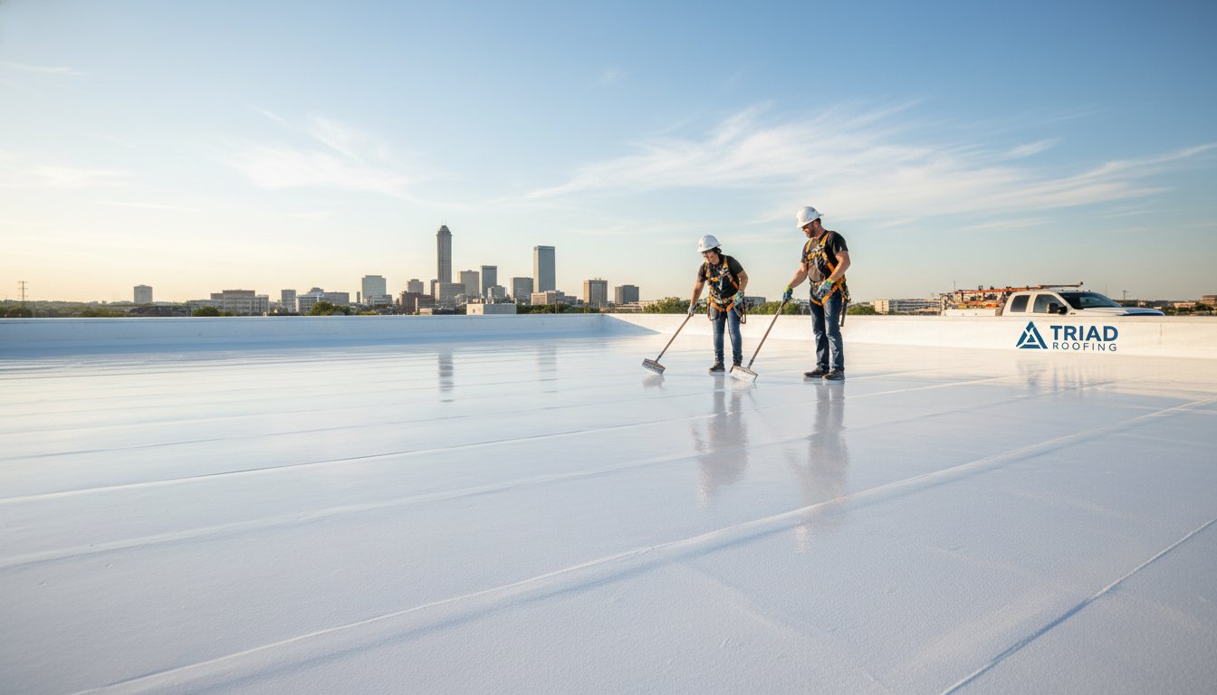A Complete Guide to Commercial Roof Coatings for Tulsa Businesses
