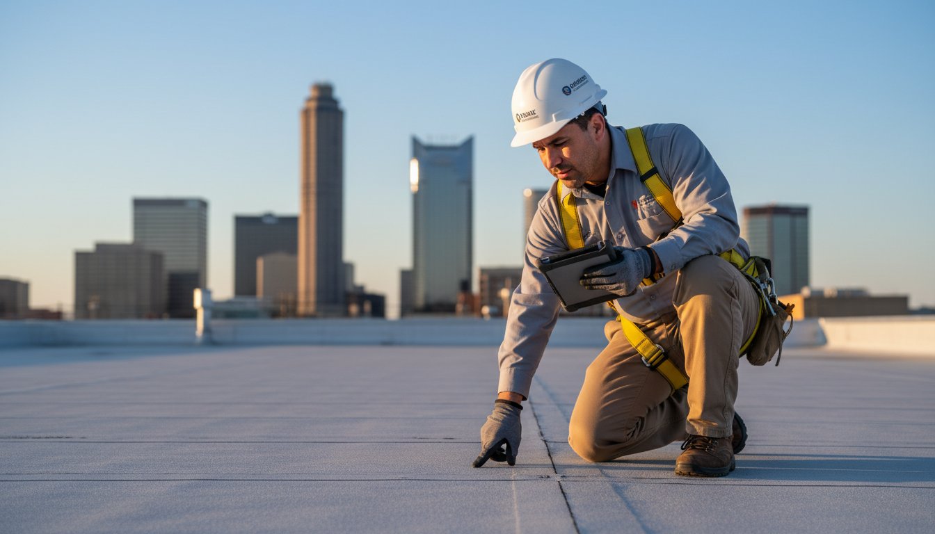 Commercial Flat Roof Inspection Checklist: A 2026 Guide for Tulsa Property Owners
