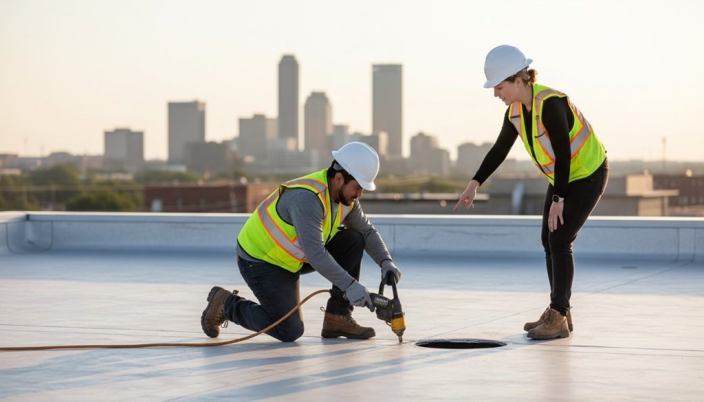 Hiring Flat Roofing Contractors in Tulsa: A Business Owner's Guide