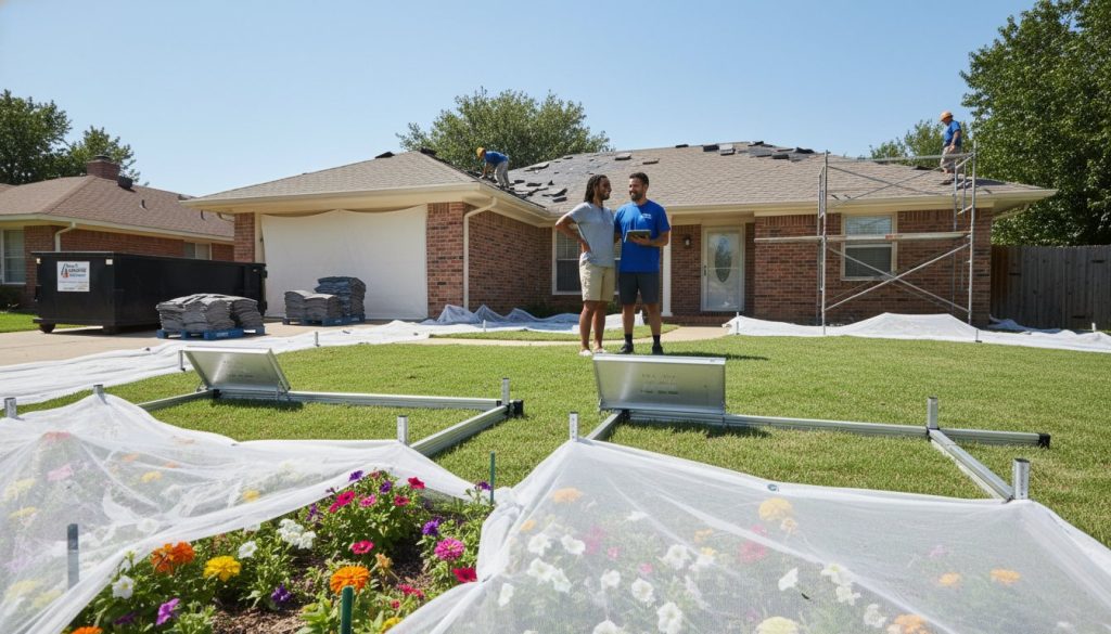 Protecting Landscaping During Roof Replacement: The Tulsa Homeowner's Guide