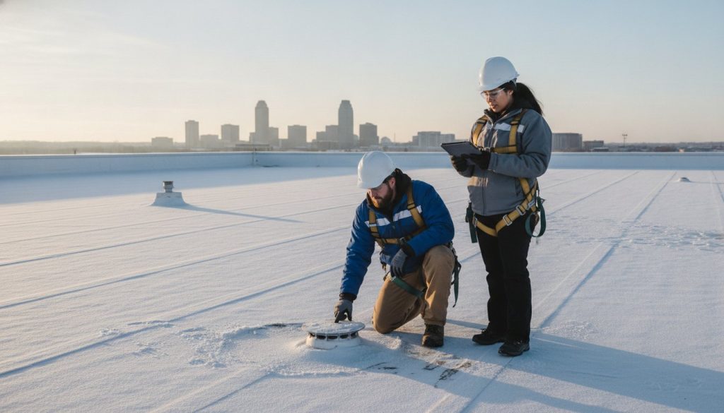 Commercial Roof Winter Damage Repair in Tulsa: Protecting Your Business in 2026
