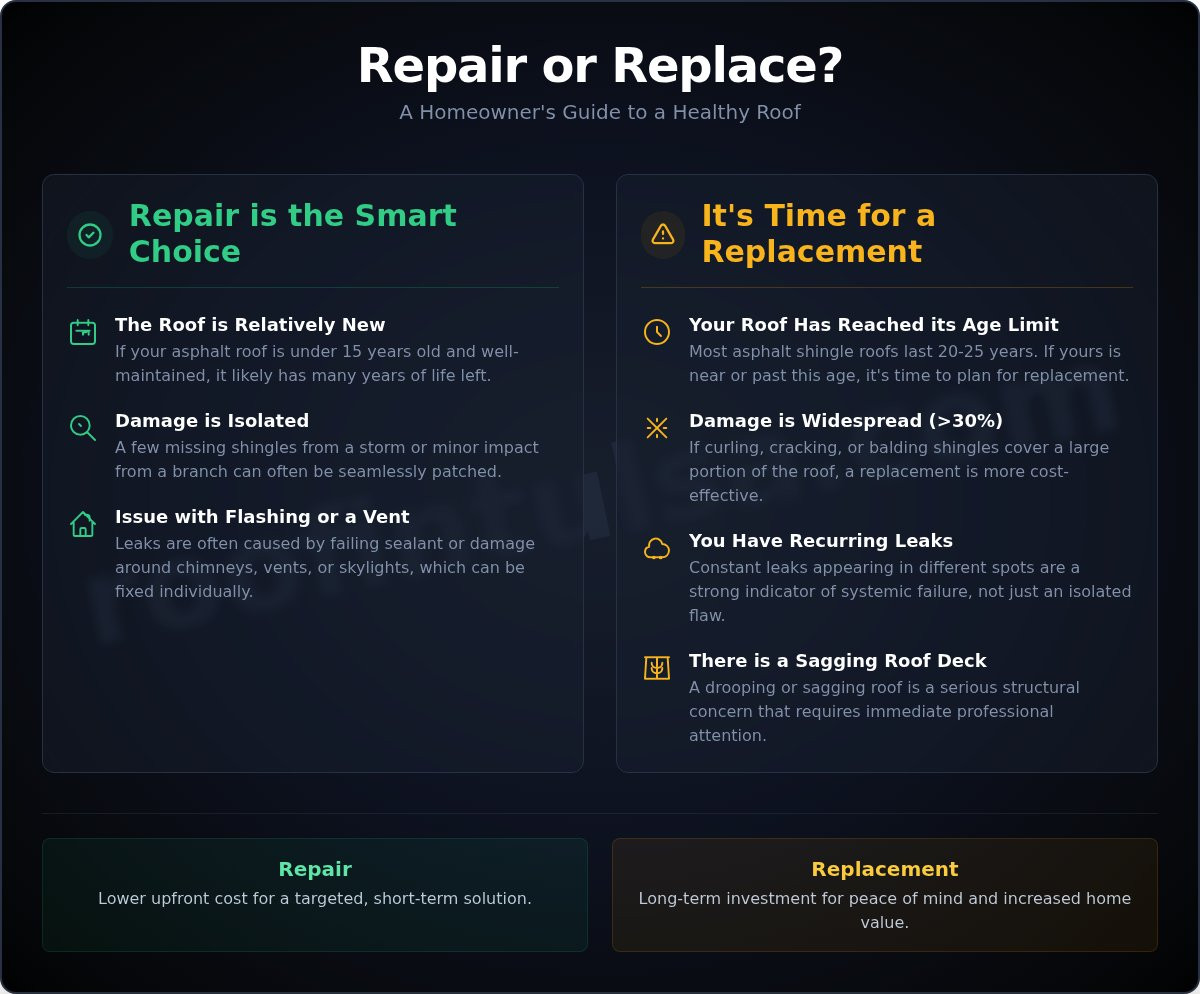 A Homeowner's Guide to Roof Repair: Fixing Leaks, Damage, and More