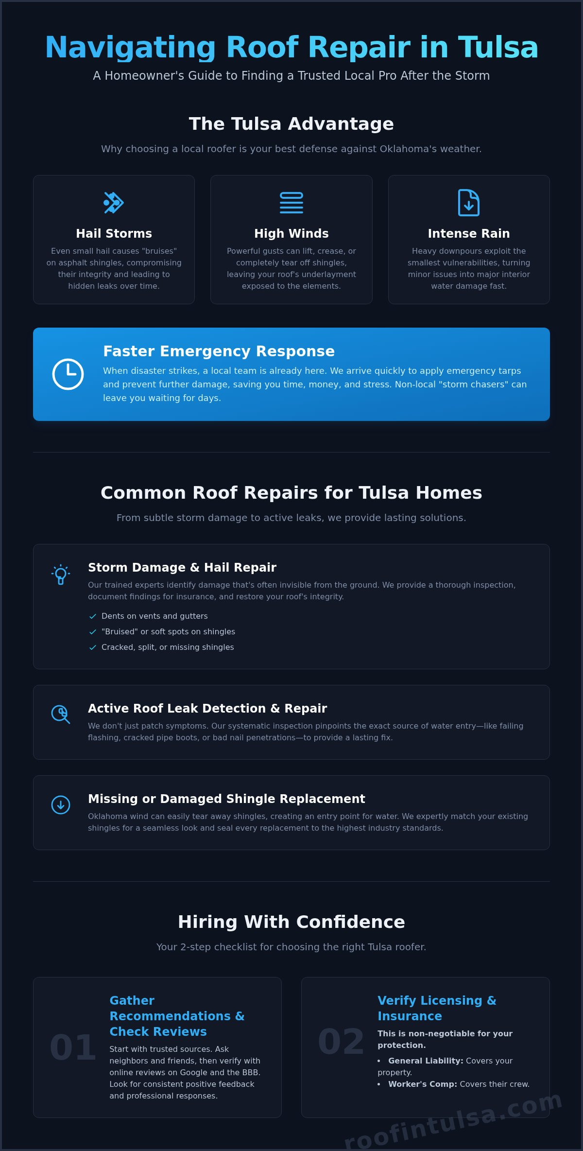 Your Guide to Finding the Best Roof Repair Services Near Me in Tulsa