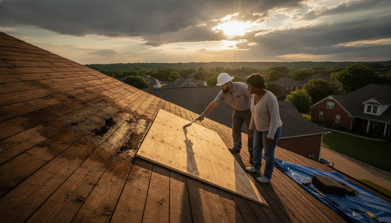 Roof Deck Repair Cost in Tulsa: 2026 Homeowner Pricing Guide