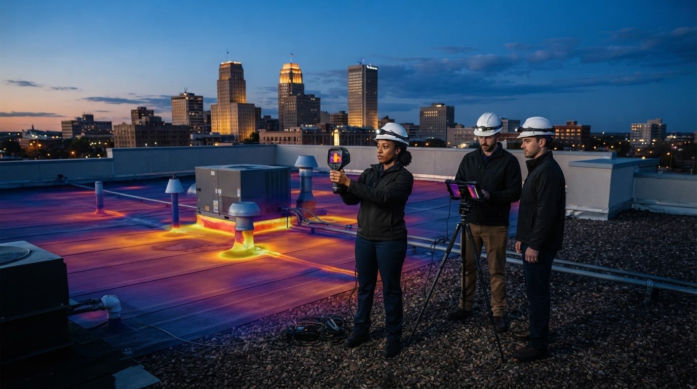 Commercial Roof Infrared Scan in Tulsa: A Practical Buying Guide